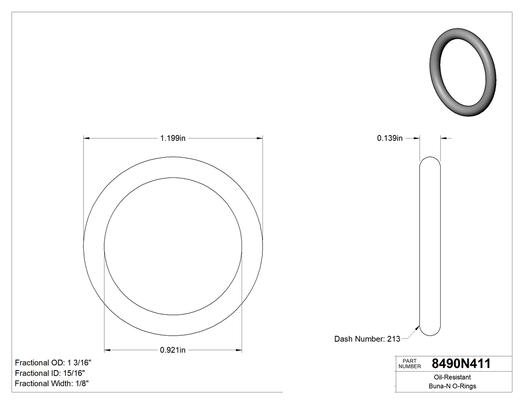 Technical drawing - 8490N41